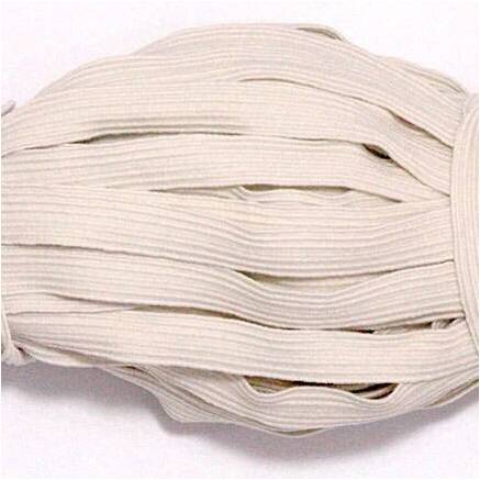 Elastic band for underwear 0.8 cm - bleached, 1 meter