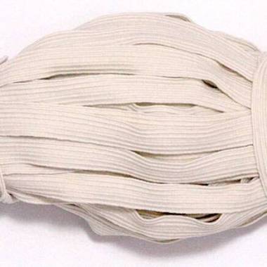 Elastic band for underwear 0.8 cm - bleached, 1 meter