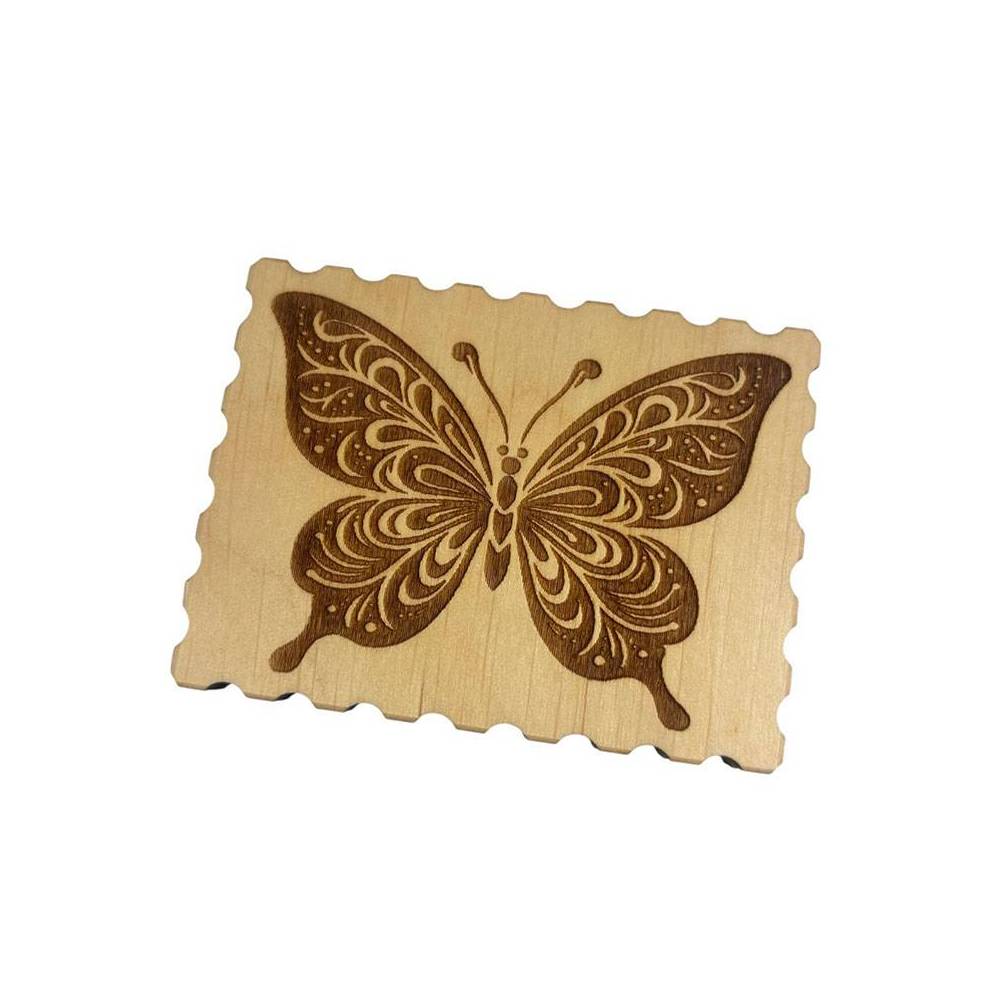 Pincushion with magnet, Butterfly