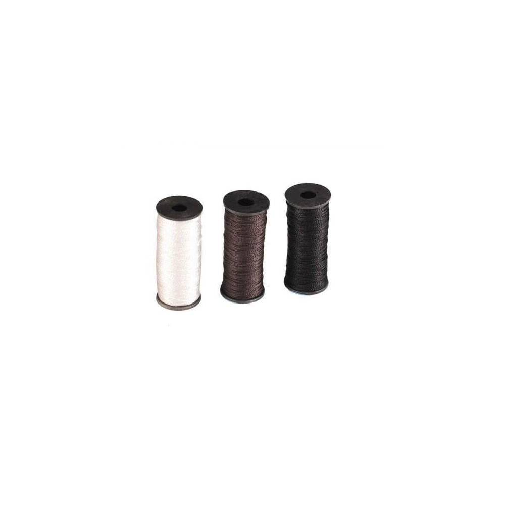 Nylon thread for shoes brown, 20 m