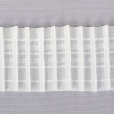 Curtain tape 6 cm, cotton, 1 meter