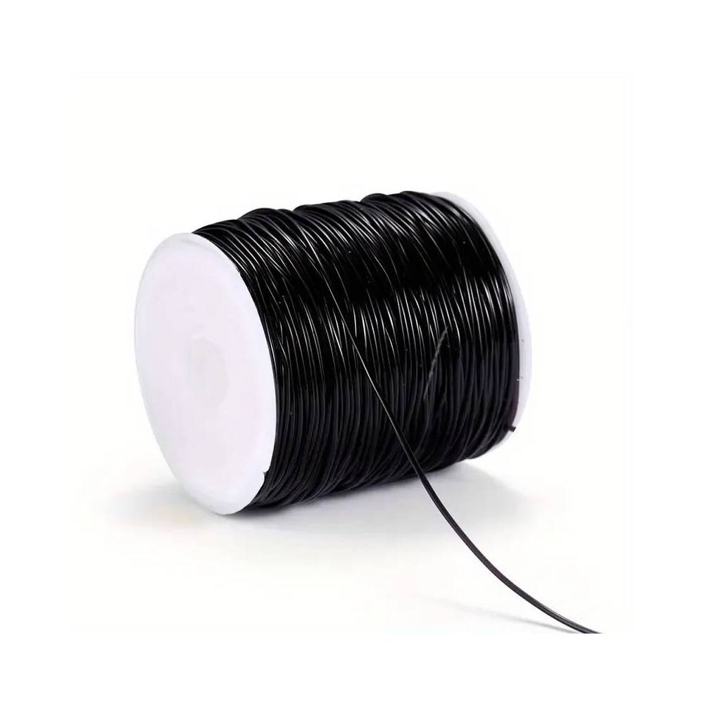 Silicone cord 1.3mm - black