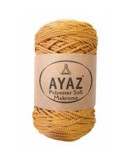 Polyester Soft Makrome AYAZ cord, mustard (1111)