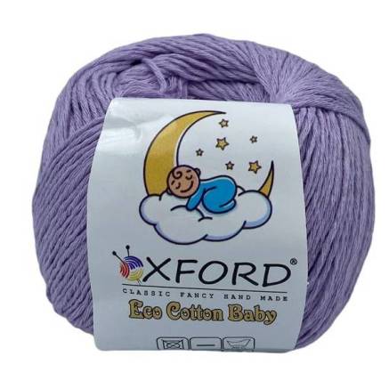 Пряжа Oxford  Eco Cotton Baby сиреневый