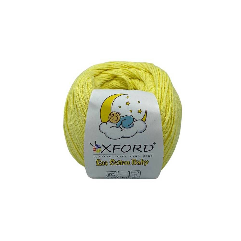 Yarn Oxford Eco Cotton Baby yellow