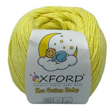 Yarn Oxford Eco Cotton Baby yellow