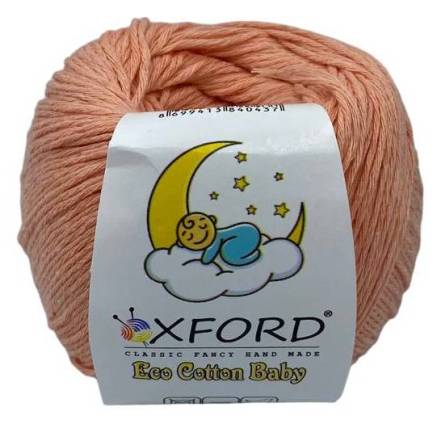 Пряжа Oxford Eco Cotton Baby персиковий