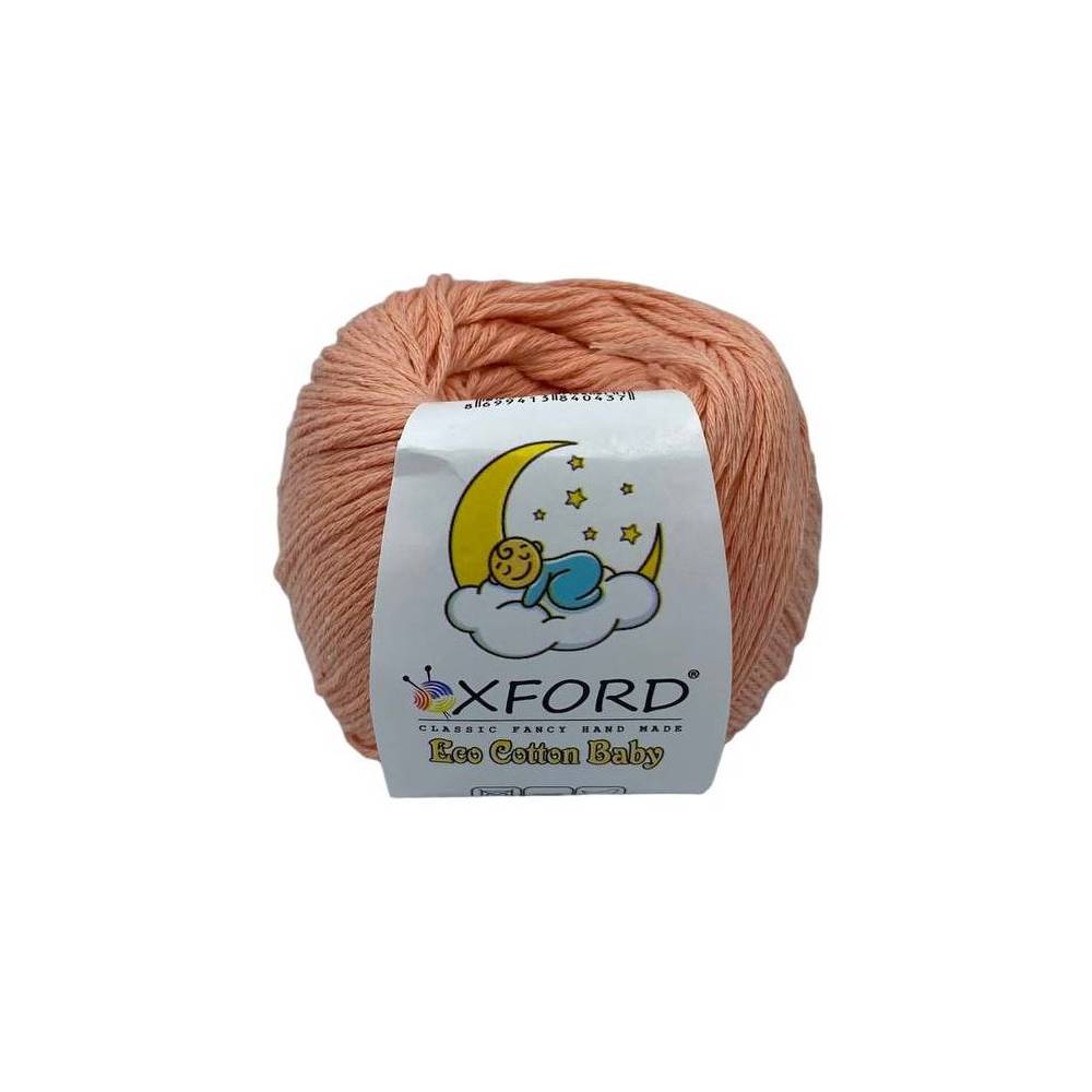 Пряжа Oxford Eco Cotton Baby персиковий Пряжа Oxford Eco Cotton Baby персиковий