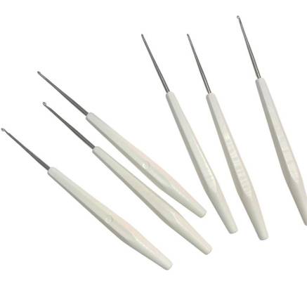 Knitting hook 1.0 mm (#6) Akra - Czech Republic