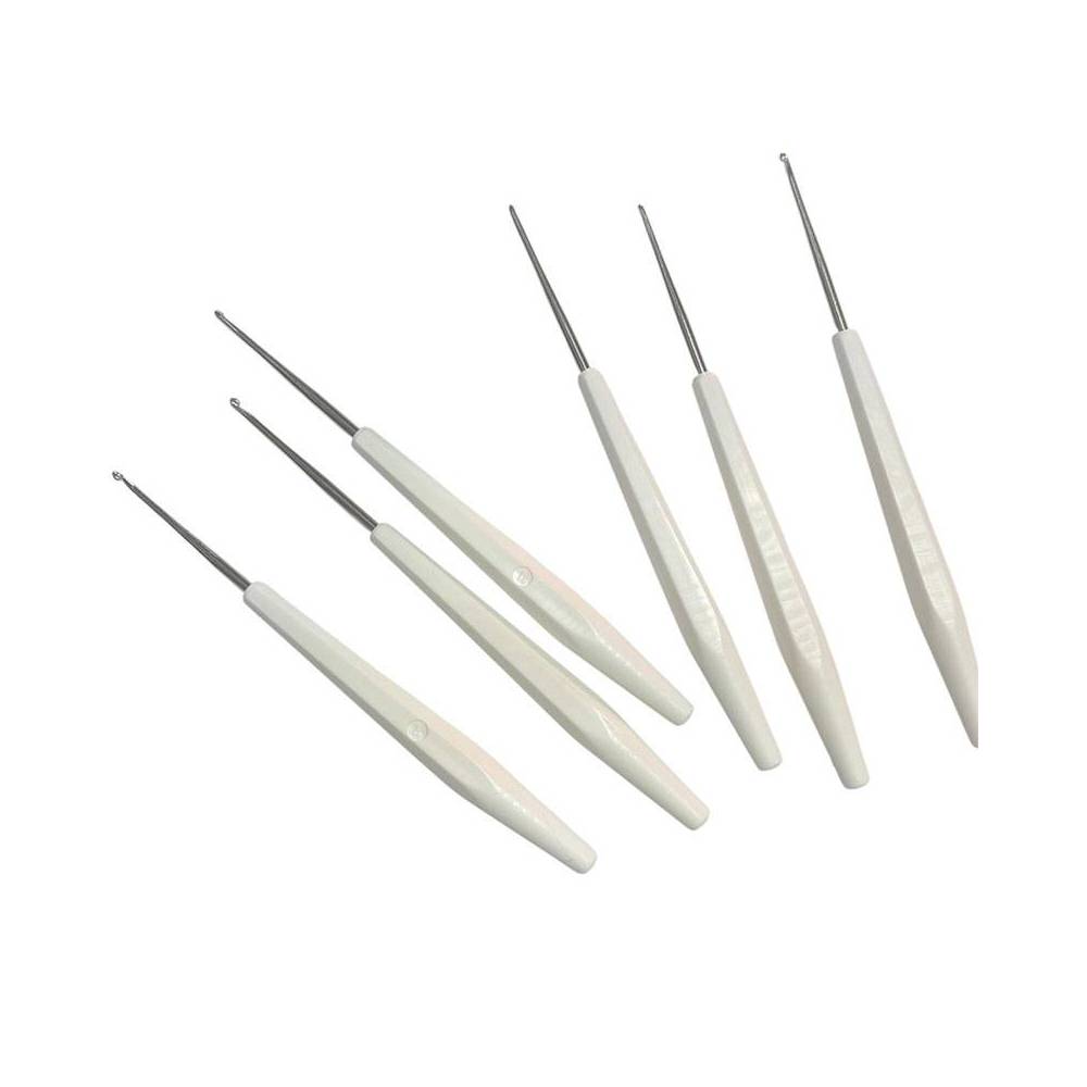 Knitting hook 1.0 mm (#6) Akra - Czech Republic