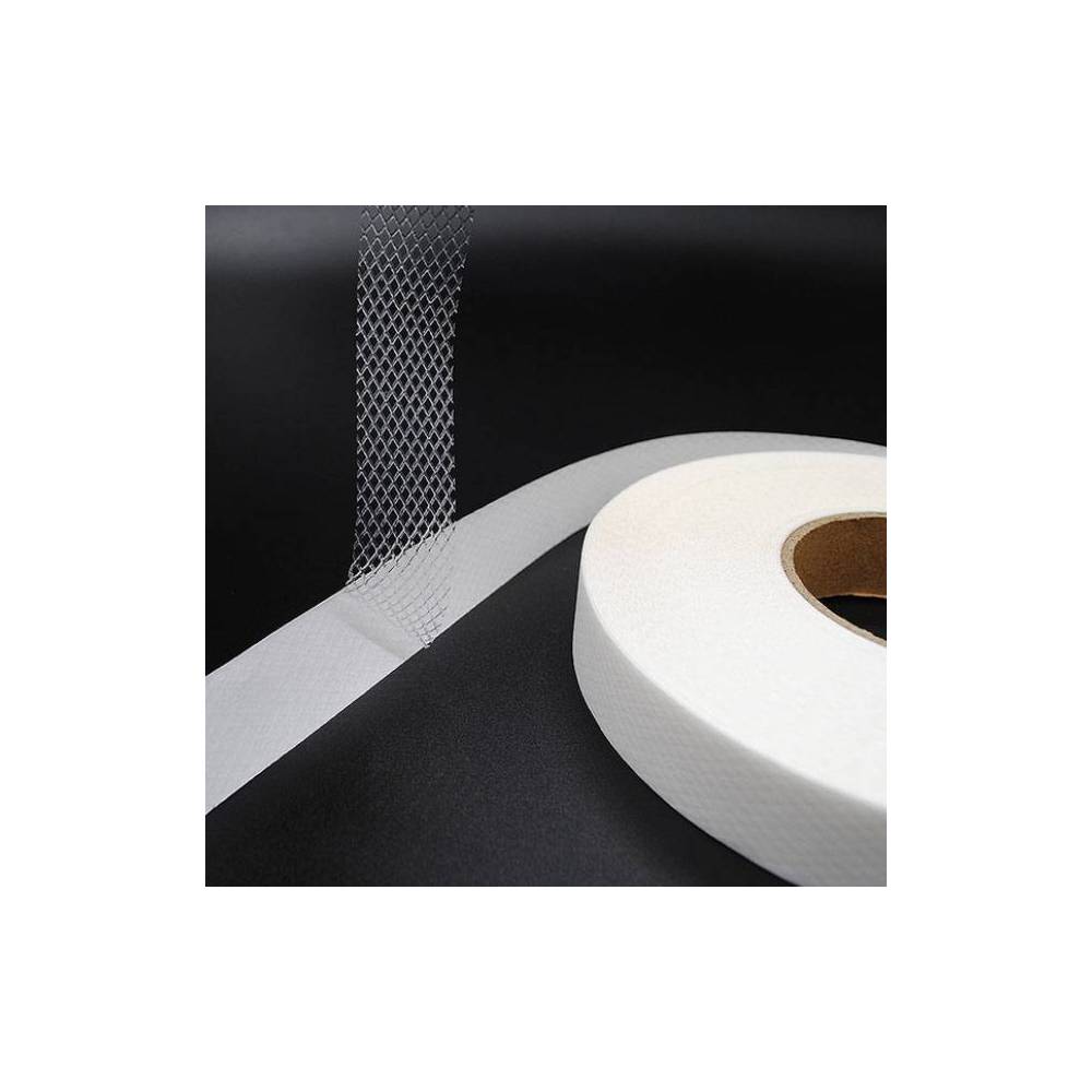 Paper-based adhesive spider web for fabric, 1 cm, 1 meter