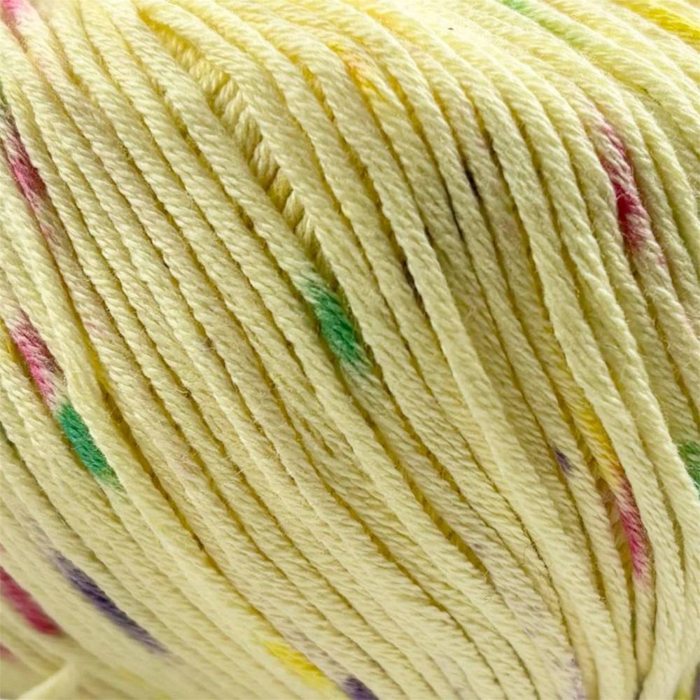 Пряжа Cotton Soft нежно-желтый меланж, Mondial (0219)