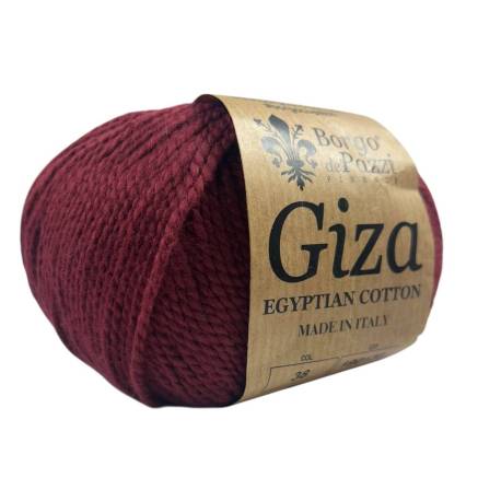 Cotton yarn Giza burgundy, Borgo de' Pazzi (38)