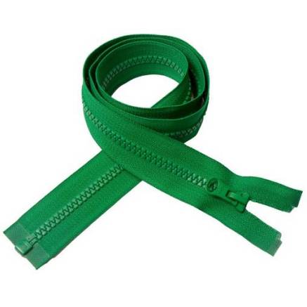 Zipper T5, 60 cm, nylon, green