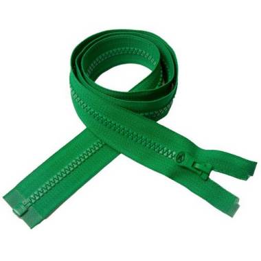 Zipper T5, 60 cm, nylon, green
