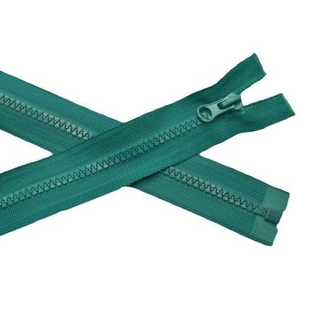Zipper T5, 60 cm, nylon, dark turquoise