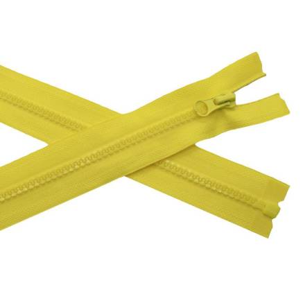 Zipper T5, 70 cm, nylon, yellow