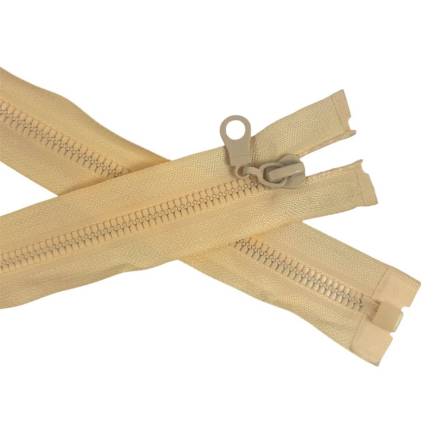 Zipper T5, 60 cm, nylon, vanilla
