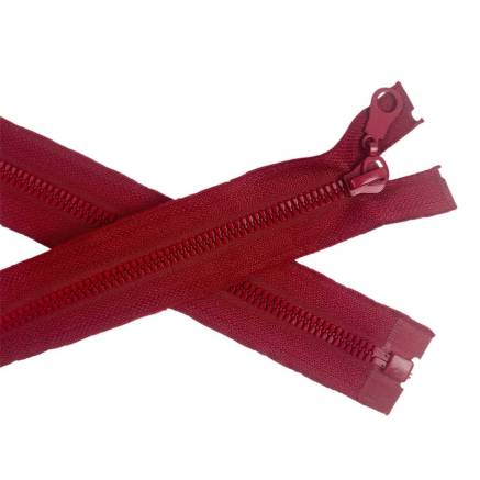 Zipper T5, 70 cm, nylon, cherry