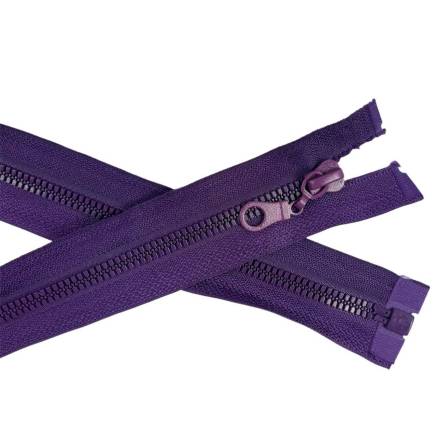 Zipper T5, 60 cm, nylon, purple