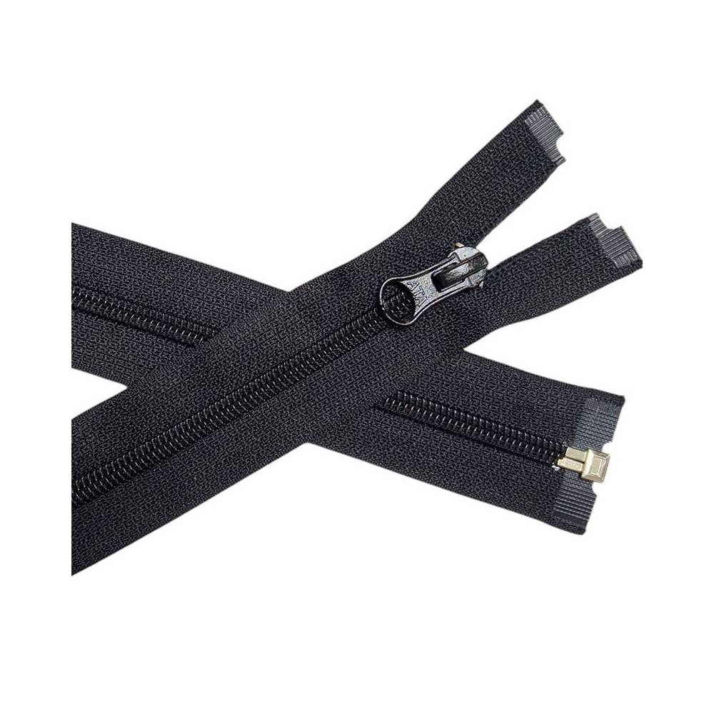 Zipper for clothes T5, 90 cm, black