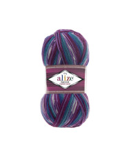 Yarn Alize Superwash Comfort melange (4412)
