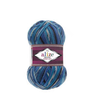 Yarn Alize Superwash Comfort melange (4446)