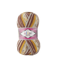 Yarn Alize Superwash Comfort melange (7652)