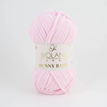 Пряжа Wolans Yarns Bunny Baby рожевий (10005)