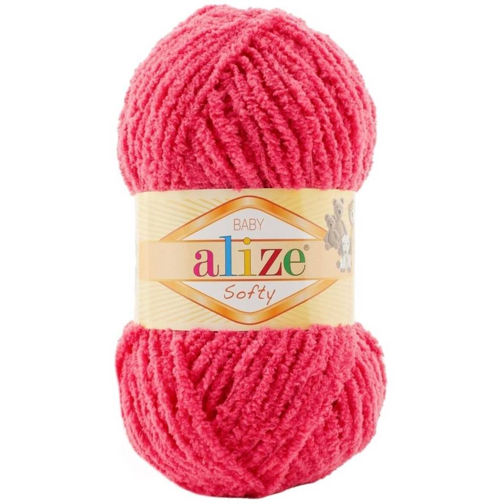 Пряжа Alize Softy фуксия (798)