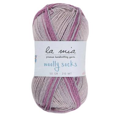 Sock yarn La Mia Woolly Socks multicolor (L02)