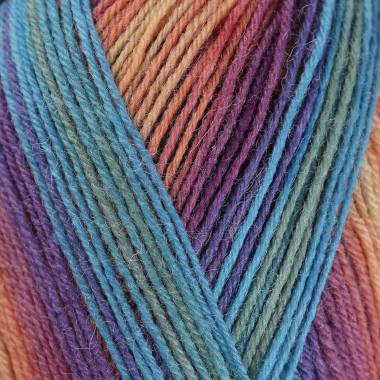 Sock yarn La Mia Woolly Socks multicolor (L07)