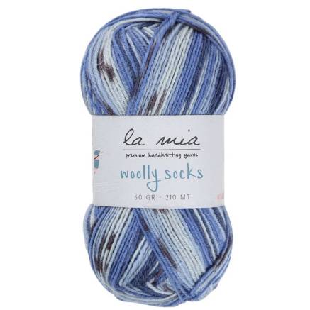 Sock yarn La Mia Woolly Socks multicolor (L10)