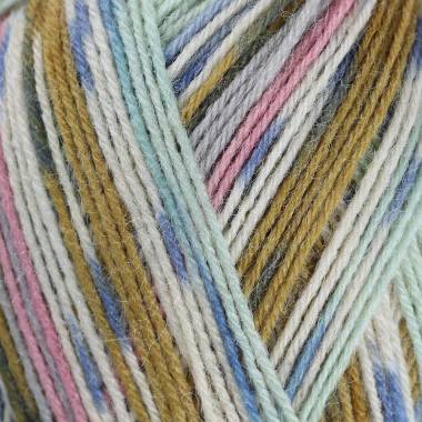 Пряжа шкарпеткова La Mia Woolly Socks мультиколор (L11)