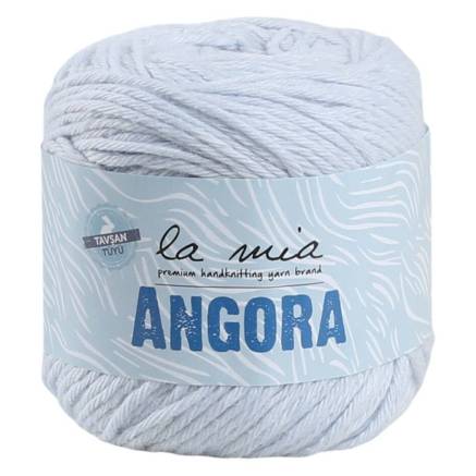 Пряжа La Mia Angora, нежный голубой (L128)