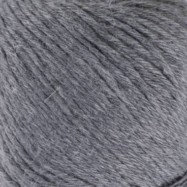 Пряжа La Mia Angora, сірий (L134)