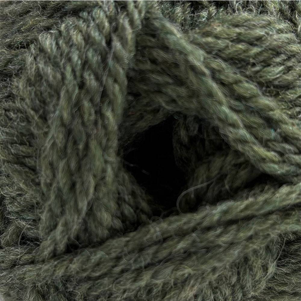 Renew Wool Fibranatura yarn, dark green (107)