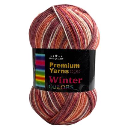 Пряжа Premium Yarns Winter, мультиколор (802)