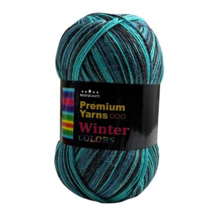 Пряжа Premium Yarns Winter, мультиколор (808)