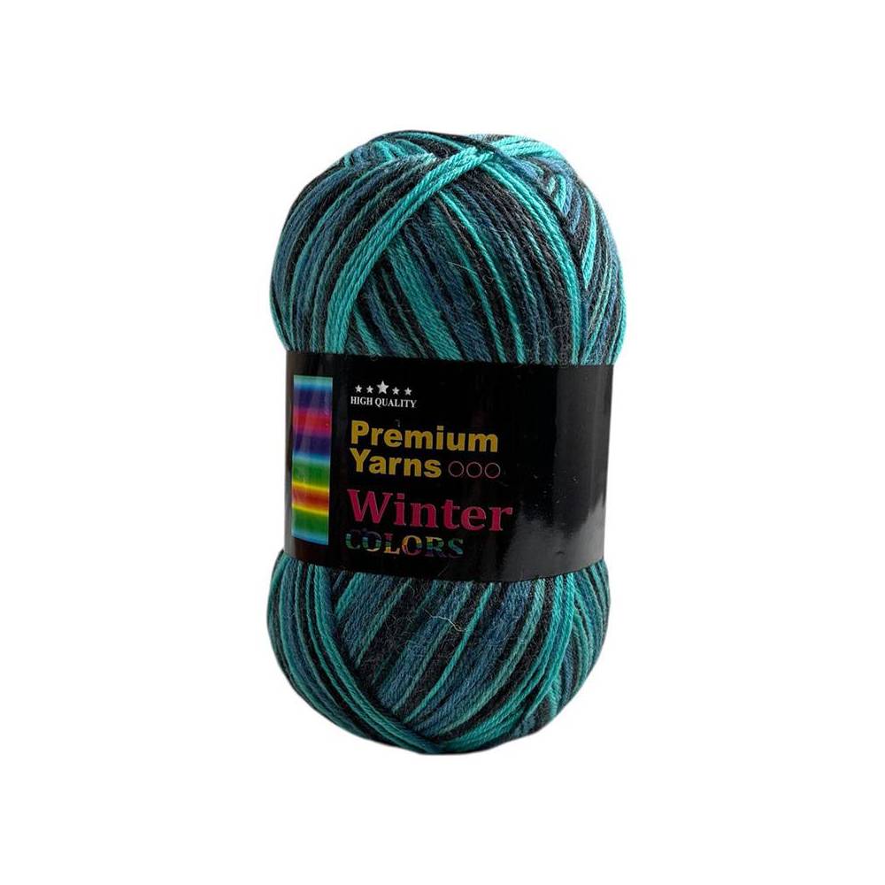 Пряжа Premium Yarns Winter, мультиколор (808) Пряжа Premium Yarns Winter, мультиколор (808)