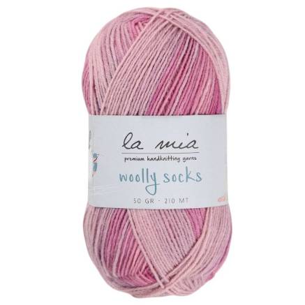 Sock yarn La Mia Woolly Socks multicolor (L03)