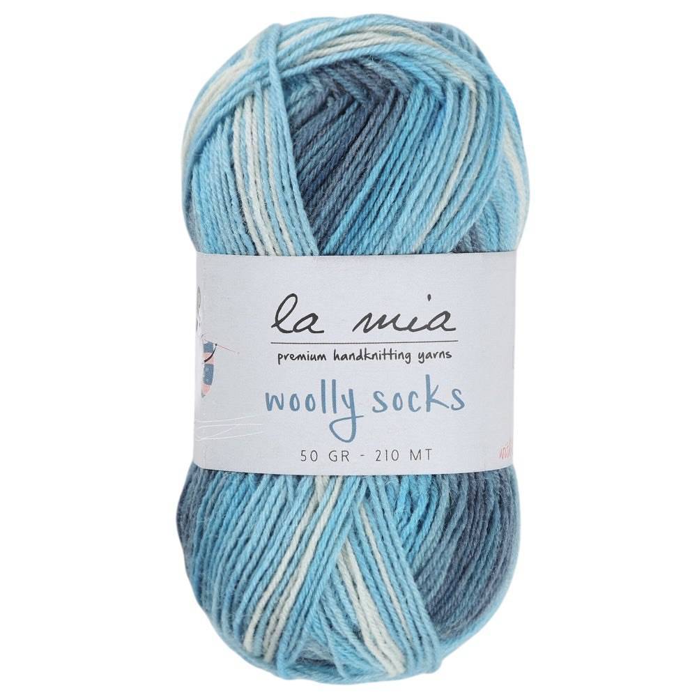 Sock yarn La Mia Woolly Socks multicolor (L06)