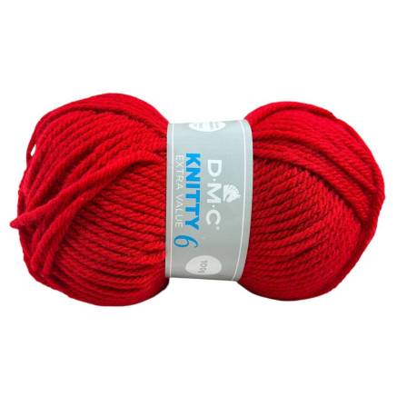 DMC Knitty Knitty 6, red (698)