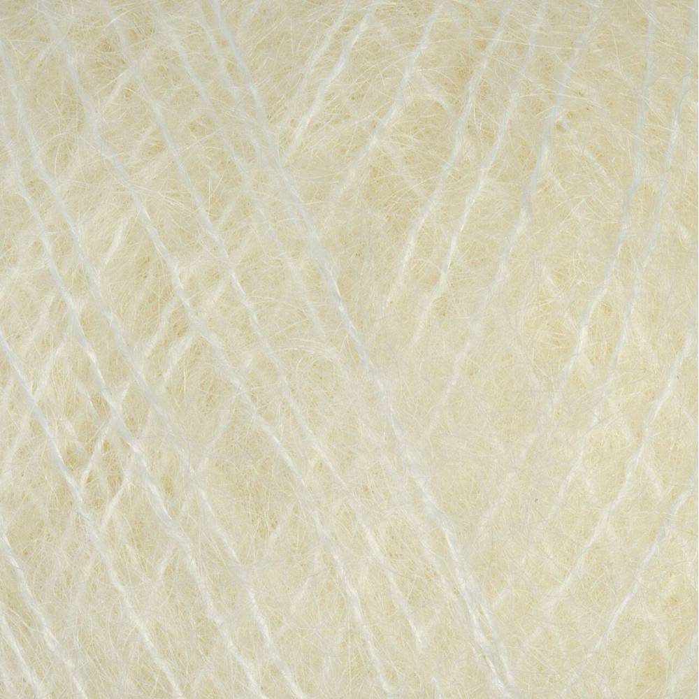 Пряжа Gazzal Super Kid Mohair банановый шейк (64408)