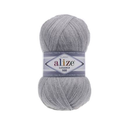 Yarn Alize Angora Lana Gold 800 light gray (684)