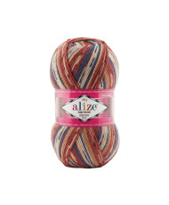 Yarn Alize Superwash Comfort melange (7841)