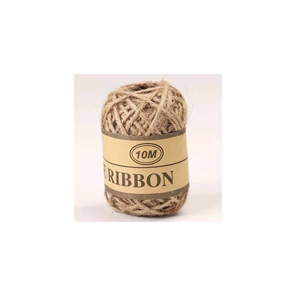 Decorative burlap rope, 10 meters
