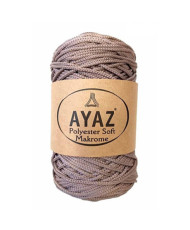 Polyester Soft Makrome AYAZ cord, cocoa (1257)