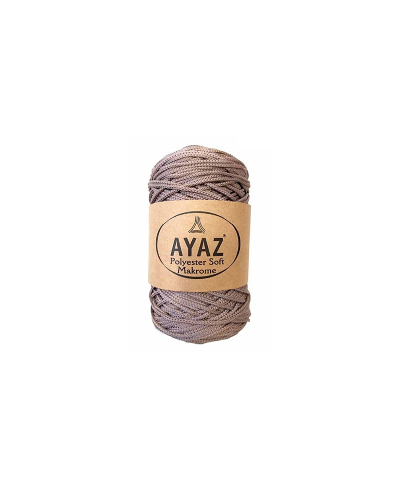 Polyester Soft Makrome AYAZ cord, cocoa (1257) Polyester Soft Makrome AYAZ cord, cocoa (1257)