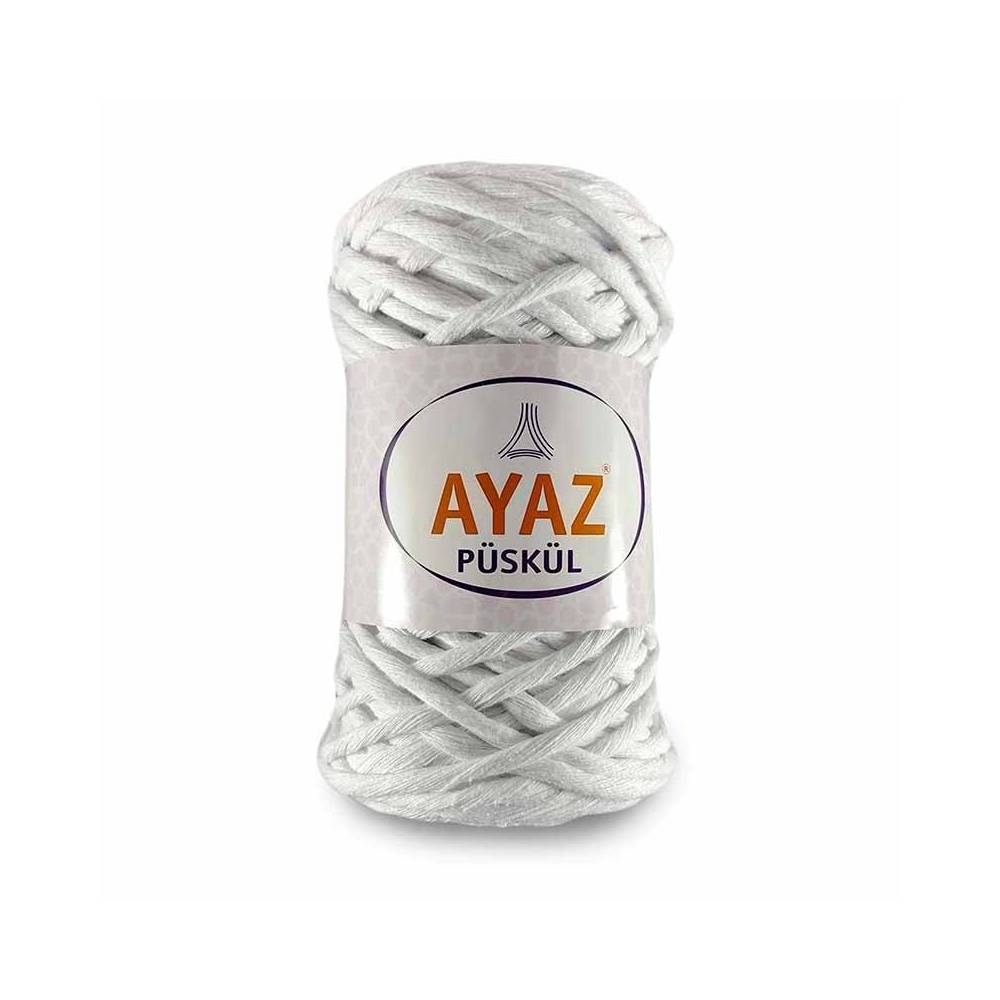 Бавовняний шнур Puskul Ayaz , білий (1208)